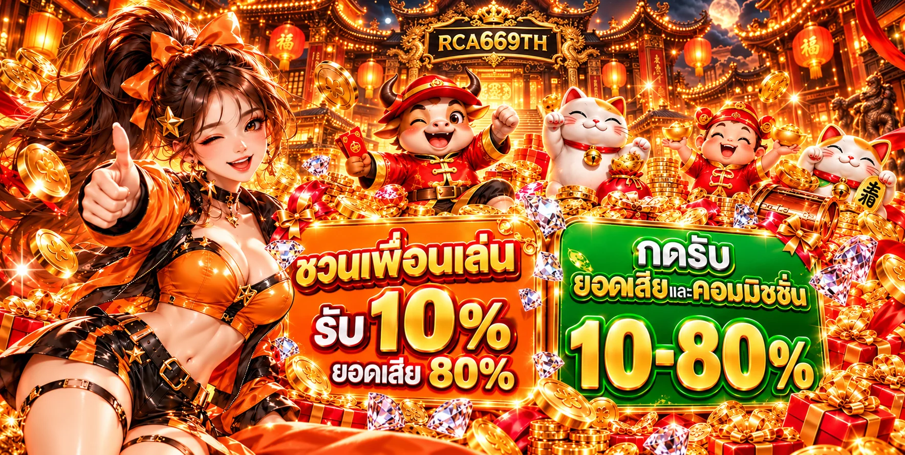 RCA669TH สล็อตออนไลน์และสิทธิ์แนะนำเพื่อน